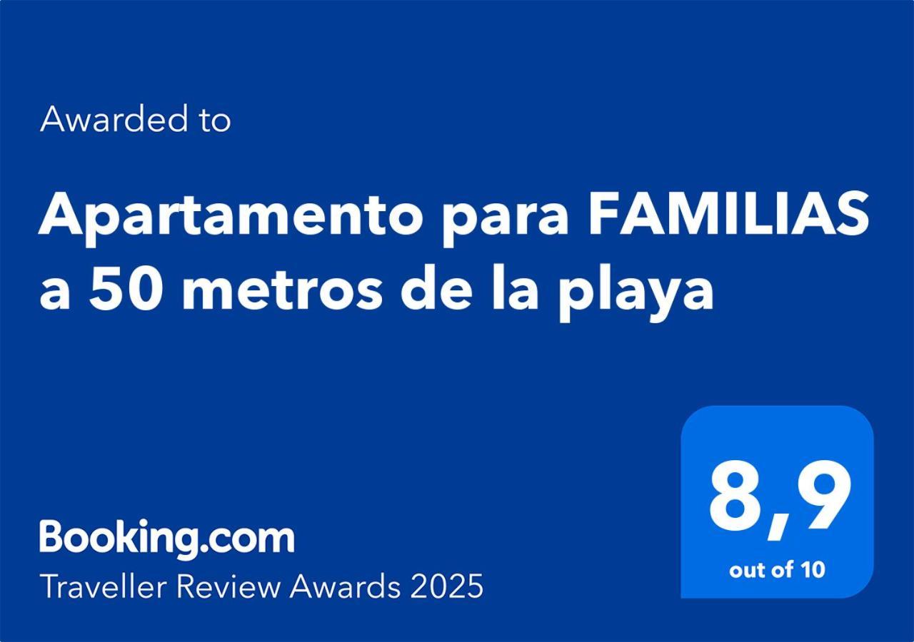 Apartamento para FAMILIAS a 50 metros de la playa Roses Bagian luar foto